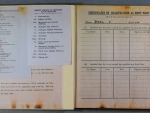 Roald Dahl's WW2 RAF log book