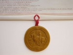 Replica of Great Seal of Queen Victoria