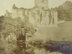 Albumen photographic print, Fountains Abbey