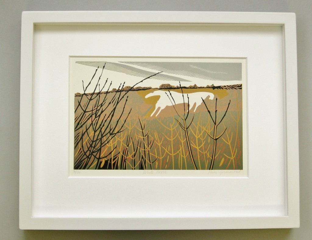 Example of contemporary mounting and framing