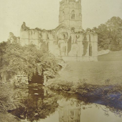Albumen-photographic-print-Fountains-Abbey